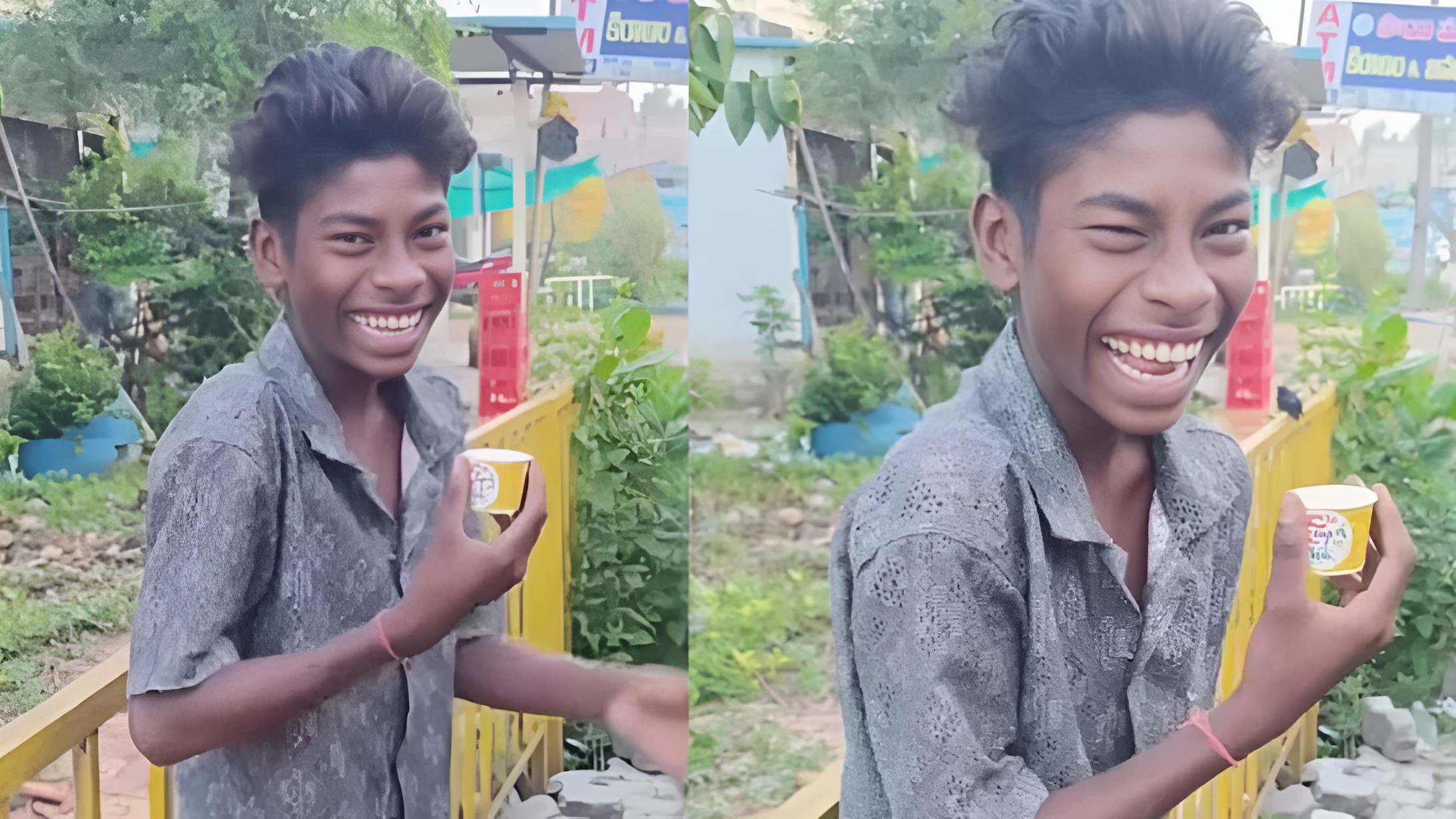 এক হাসিতে বিশ্বজুড়ে ভাইরাল হওয়া কে এই বালক